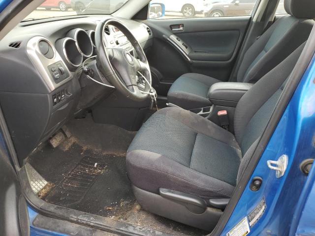 2T1KR32E17C633745 - 2007 TOYOTA COROLLA MA XR BLUE photo 7