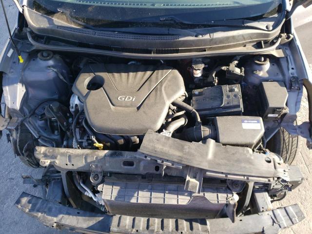 KMHCT4AE3GU980747 - 2016 HYUNDAI ACCENT SE GRAY photo 11