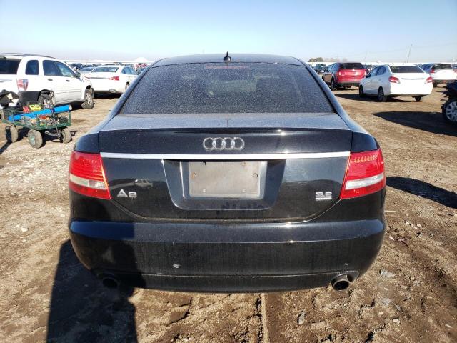 WAUDH74F88N025810 - 2008 AUDI A6 3.2 QUATTRO BLACK photo 6