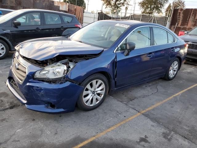 4S3BNAB66H3014285 - 2017 SUBARU LEGACY 2.5I BLUE photo 1