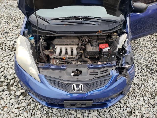 JHMGE88299S069600 - 2009 HONDA FIT BLUE photo 11