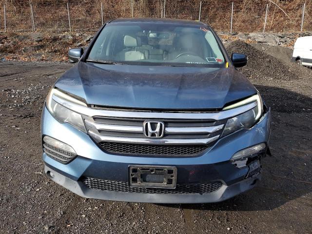 5FNYF6H75HB008193 - 2017 HONDA PILOT EXLN BLUE photo 5