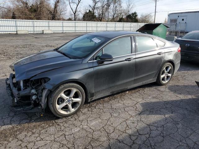 3FA6P0HD9GR186523 - 2016 FORD FUSION SE GRAY photo 1