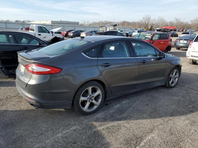 3FA6P0HD9GR186523 - 2016 FORD FUSION SE GRAY photo 3