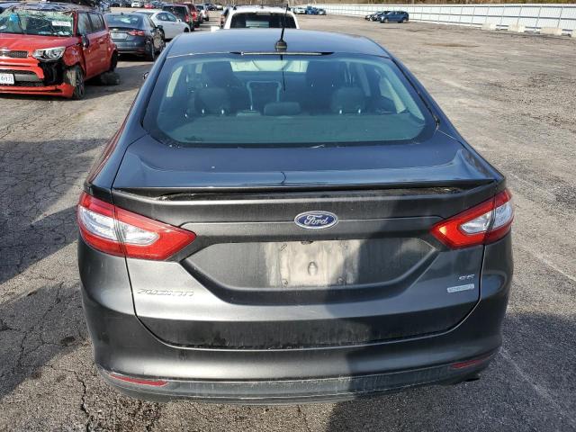 3FA6P0HD9GR186523 - 2016 FORD FUSION SE GRAY photo 6