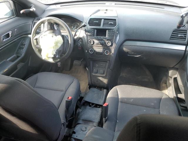 1FM5K8AR8GGA19338 - 2016 FORD EXPLORER POLICE INTERCEPTOR أسود صورة 8