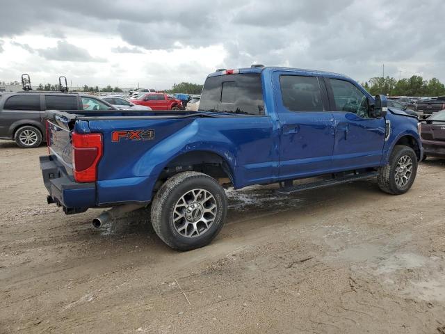 1FT7W2BN1NEE49697 - 2022 FORD F250 SUPER DUTY BLUE photo 3