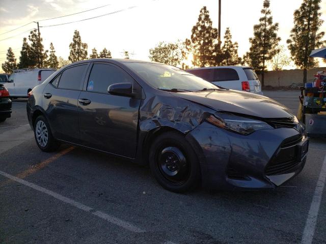 5YFBURHE2HP695259 - 2017 TOYOTA COROLLA L GRAY photo 4