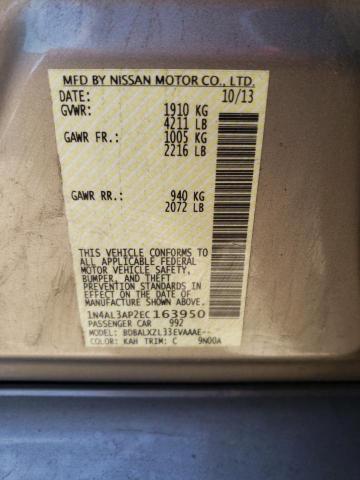 1N4AL3AP2EC163950 - 2014 NISSAN ALTIMA 2.5 SILVER photo 13