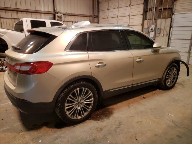 2LMPJ6LP4HBL18155 - 2017 LINCOLN MKX RESERVE CREAM photo 3