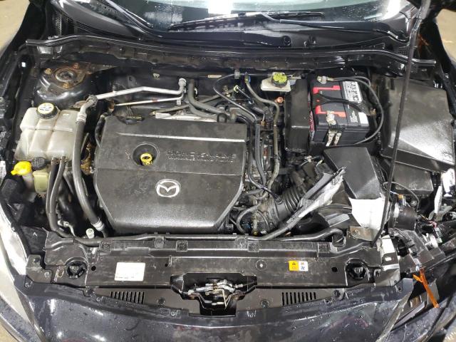 JM1BL1H55A1182716 - 2010 MAZDA 3 S BLACK photo 11