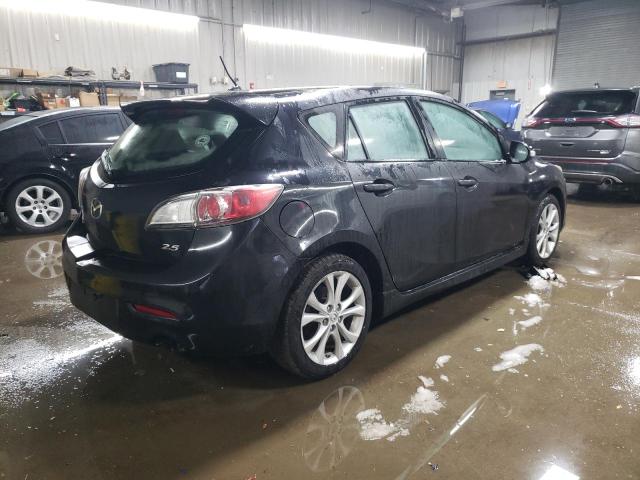 JM1BL1H55A1182716 - 2010 MAZDA 3 S BLACK photo 3