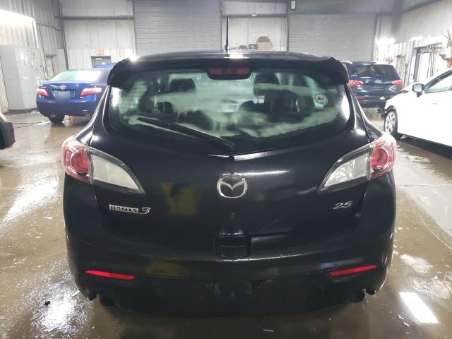 JM1BL1H55A1182716 - 2010 MAZDA 3 S BLACK photo 6