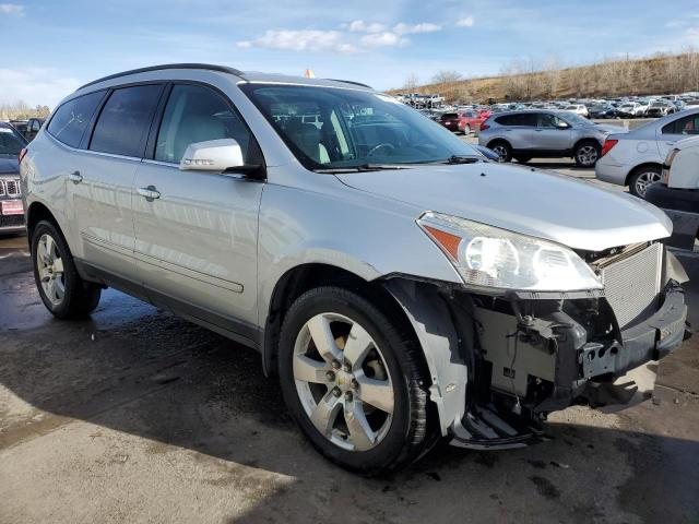 1GNKRLED2BJ133178 - 2011 CHEVROLET TRAVERSE LTZ SILVER photo 4