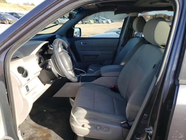 5FNYF4H3XFB069666 - 2015 HONDA PILOT SE GRAY photo 7