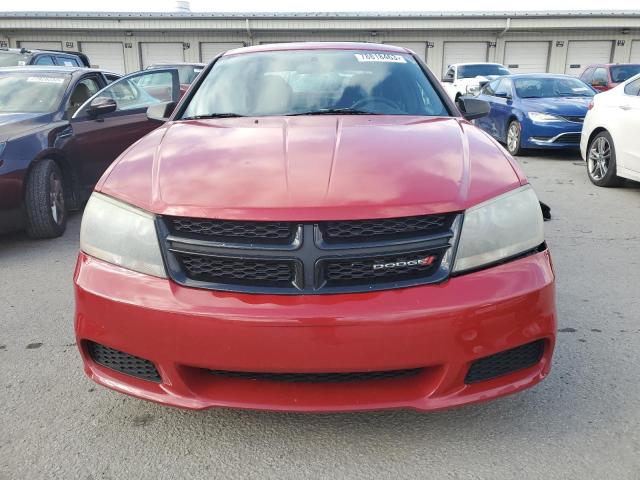 1C3CDZAG9EN174066 - 2014 DODGE AVENGER SE RED photo 5