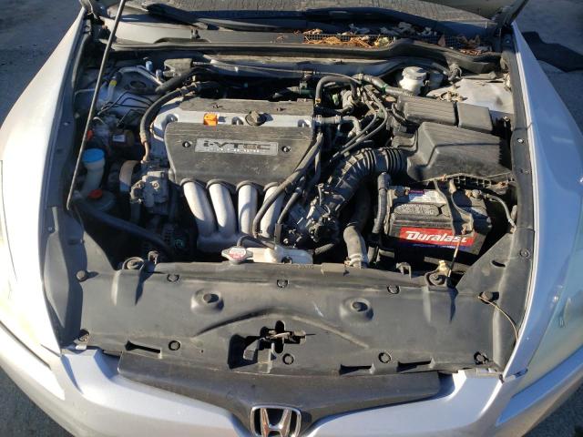 1HGCM71524A024225 - 2004 HONDA ACCORD EX SILVER photo 11