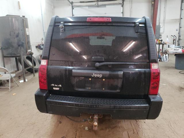 1J8HG48K06C271426 - 2006 JEEP COMMANDER BLACK photo 6