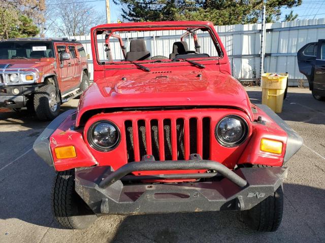 1J4FA44S96P753479 - 2006 JEEP WRANGLER / UNLIMITED RED photo 5