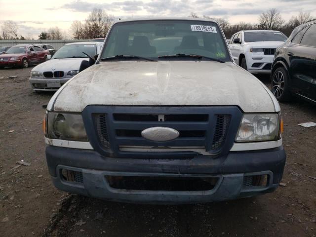 1FTYR10D16PA63755 - 2006 FORD RANGER WHITE photo 5