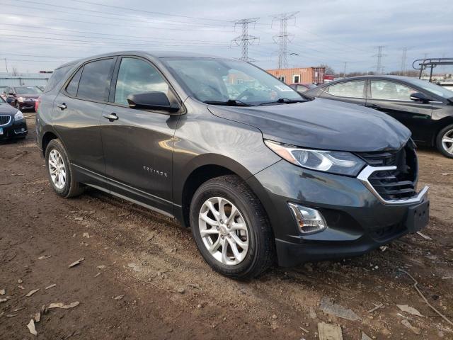 2GNAXREV3J6265195 - 2018 CHEVROLET EQUINOX LS GRAY photo 4