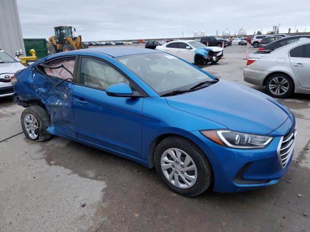 5NPD74LF1JH354537 - 2018 HYUNDAI ELANTRA SE BLUE photo 4