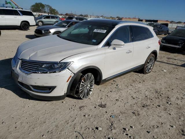 2LMTJ6LR6GBL54797 - 2016 LINCOLN MKX RESERVE Ağ foto 1