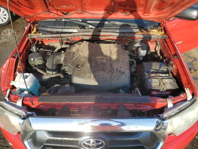 5TFJU4GNXEX053174 - 2014 TOYOTA TACOMA DOUBLE CAB PRERUNNER BURGUNDY photo 11