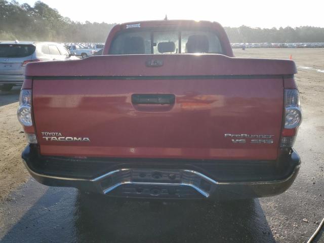 5TFJU4GNXEX053174 - 2014 TOYOTA TACOMA DOUBLE CAB PRERUNNER BURGUNDY photo 6