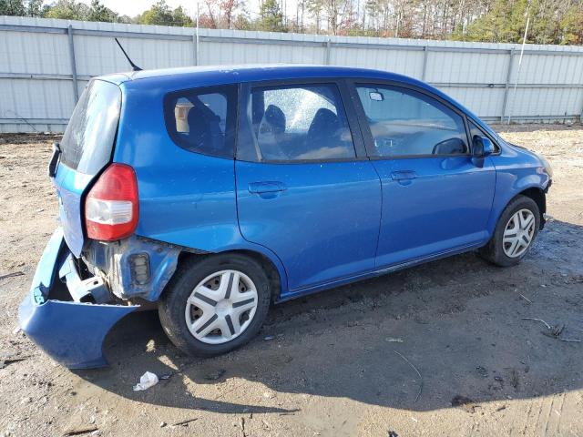 JHMGD38428S000639 - 2008 HONDA FIT BLUE photo 3