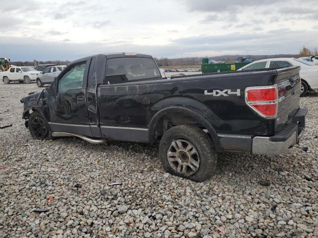 1FTNF1EFXBKD14799 - 2011 FORD F150 BLACK photo 2