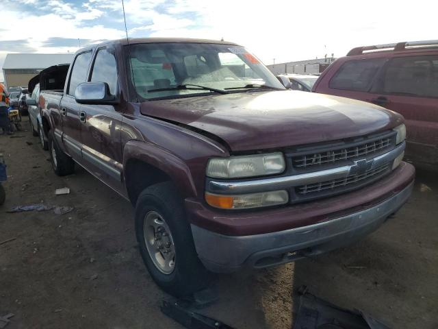 1GCGK13U51F144302 - 2001 CHEVROLET SILVRK1500 K1500 HEAVY DUTY BURGUNDY photo 4