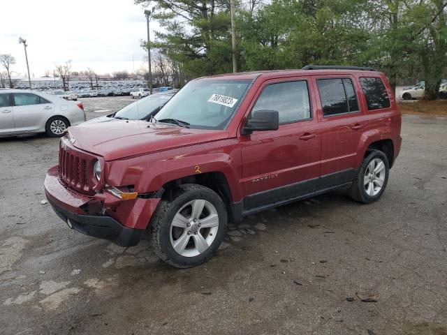 1C4NJPFA8CD640028 - 2012 JEEP PATRIOT LATITUDE RED photo 1