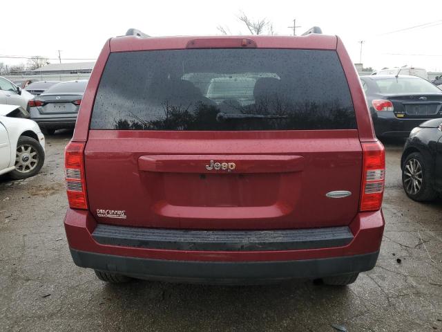 1C4NJPFA8CD640028 - 2012 JEEP PATRIOT LATITUDE RED photo 6