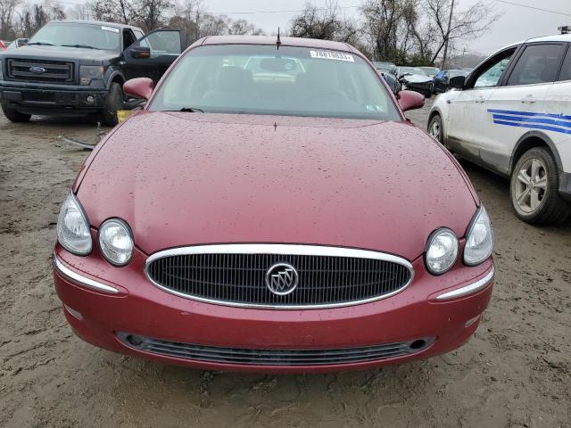 2G4WE567951267920 - 2005 BUICK LACROSSE CXS 勃艮第红 照片 5