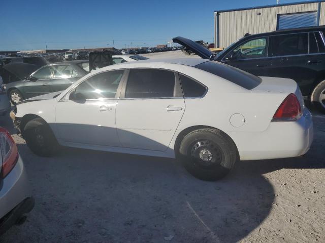 2G1WD5E31D1222919 - 2013 CHEVROLET IMPALA POLICE WHITE photo 2