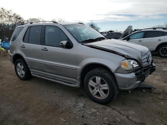 4JGAB57E55A538171 - 2005 MERCEDES-BENZ ML 350 SILVER photo 4