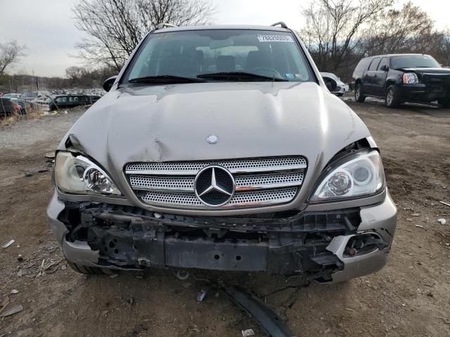 4JGAB57E55A538171 - 2005 MERCEDES-BENZ ML 350 SILVER photo 5