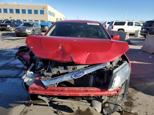 3FAHP0HA0BR223014 - 2011 FORD FUSION SE RED photo 5