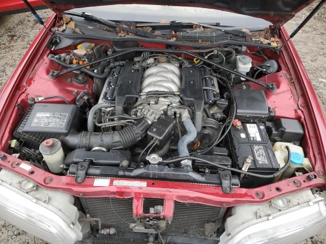 JH4KA8273NC005826 - 1992 ACURA LEGEND LS წითელი ფოტო 11