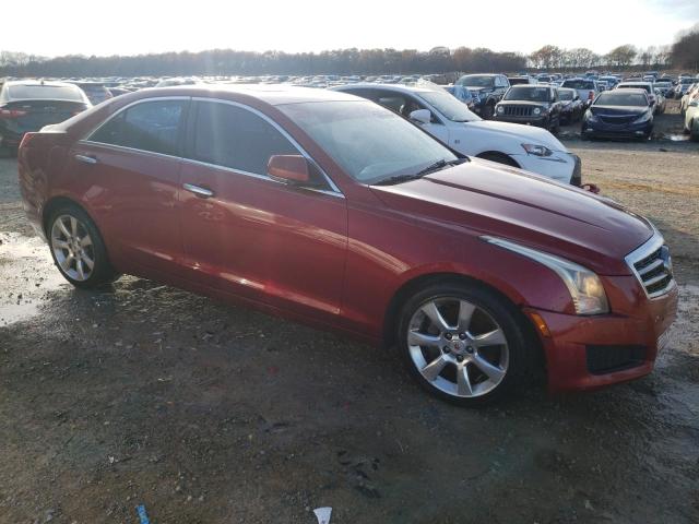 1G6AB5RA4E0111510 - 2014 CADILLAC ATS LUXURY RED photo 4