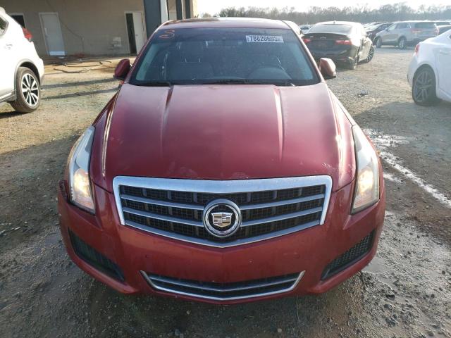 1G6AB5RA4E0111510 - 2014 CADILLAC ATS LUXURY RED photo 5