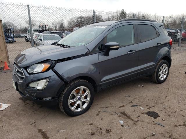 MAJ6P1UL3JC248619 - 2018 FORD ECOSPORT SE GRAY photo 1