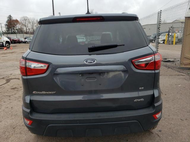 MAJ6P1UL3JC248619 - 2018 FORD ECOSPORT SE GRAY photo 6