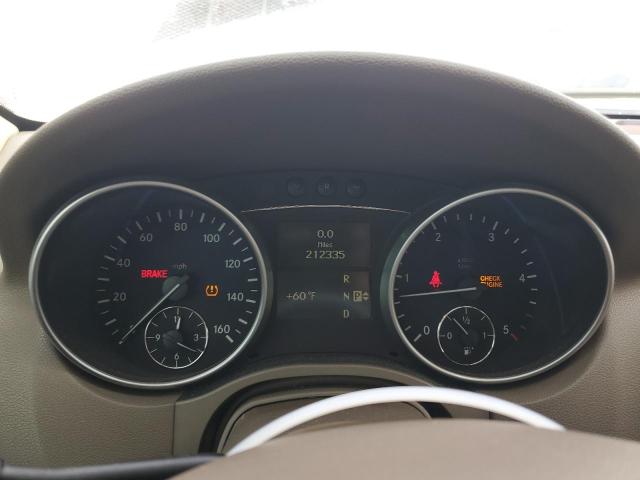 4JGBB22EX8A408238 - 2008 MERCEDES-BENZ ML 320 CDI WHITE photo 9