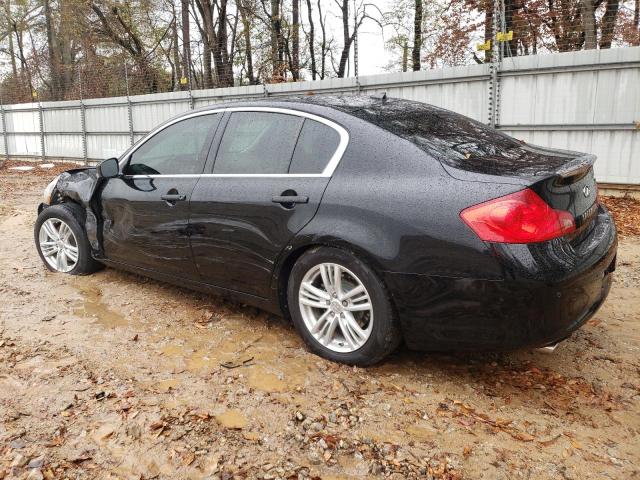 JN1CV6AR7AM454306 - 2010 INFINITI G37 BLACK photo 2