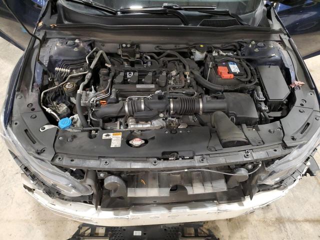 1HGCV1F13KA050488 - 2019 HONDA ACCORD LX BLUE photo 11