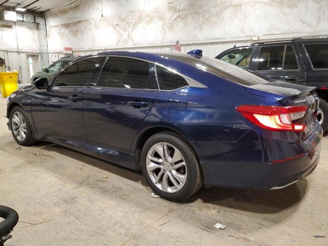 1HGCV1F13KA050488 - 2019 HONDA ACCORD LX BLUE photo 2