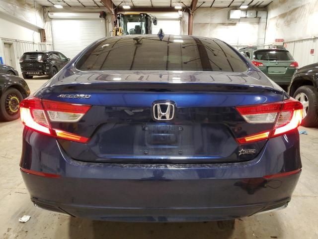 1HGCV1F13KA050488 - 2019 HONDA ACCORD LX BLUE photo 6