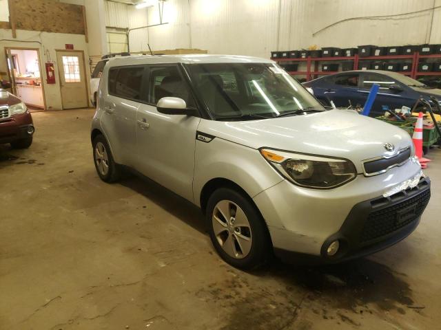 KNDJN2A2XF7756520 - 2015 KIA SOUL SILVER photo 4